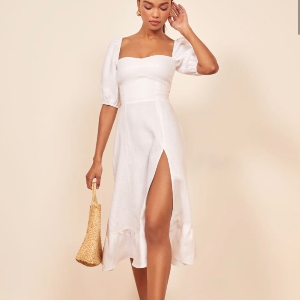 Reformation Belgium Linen Dress